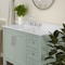 Flash Furniture Vega 42 Inch Vanity w/Sink, Storage Cabinet w/Soft Close Doors, Open Shelf and 3 Drawers, Sage FS-VEGA42-SG-GG - alternate 6